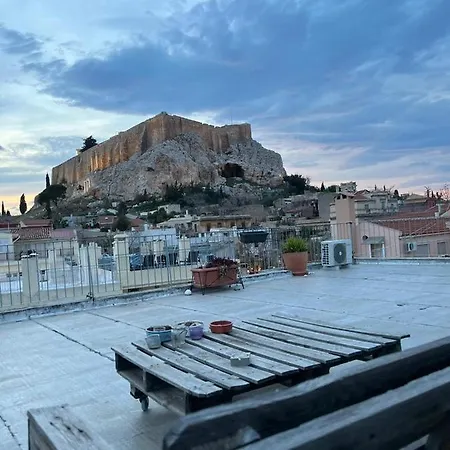 Plaka With Acropolis Rooftop View Access Atény Exteriér fotografie