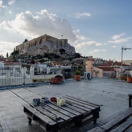 Plaka With Acropolis Rooftop View Access Atény Exteriér fotografie