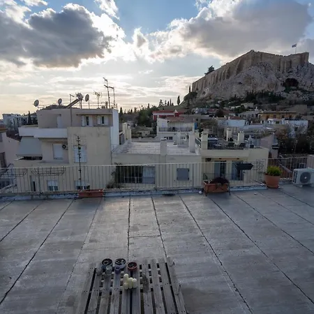 Plaka With Acropolis Rooftop View Access Atény Exteriér fotografie