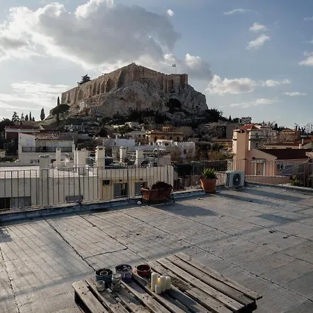 Plaka With Acropolis Rooftop View Access Atény Exteriér fotografie