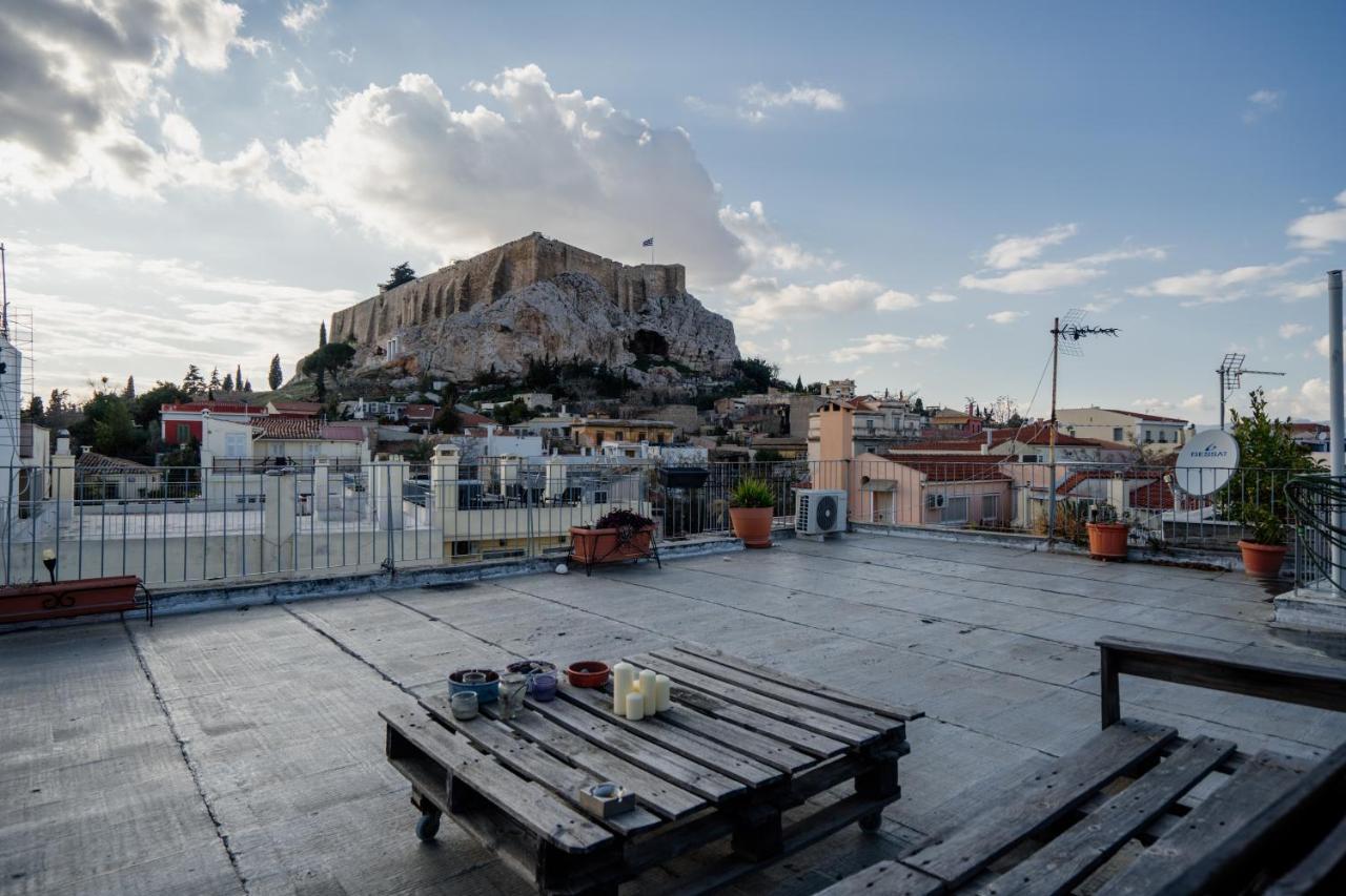 Apartment Plaka With Acropolis Rooftop View Access *